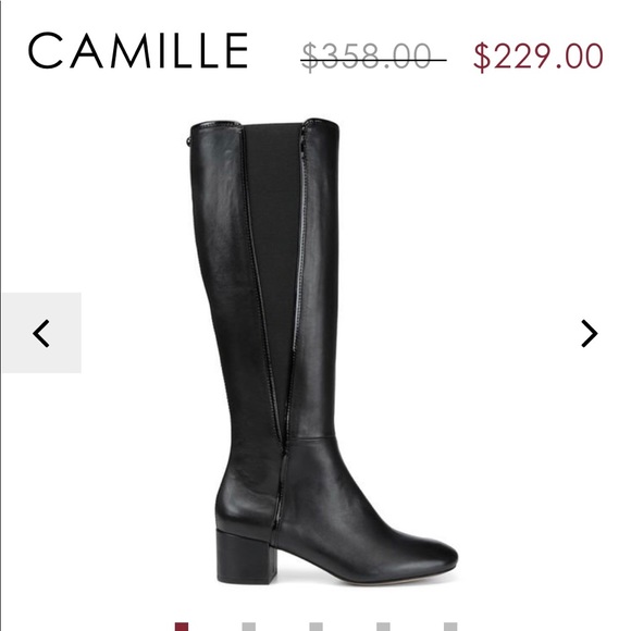 Donald J. Pliner Shoes - Black riding boots